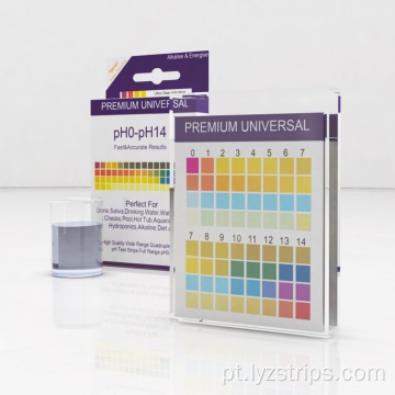 LYZ urinysis test strips 1-14 strip aprovação FDA